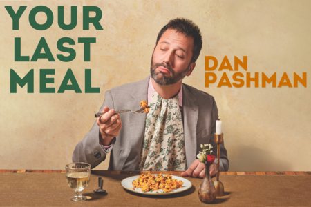Dan Pashman eating pasta